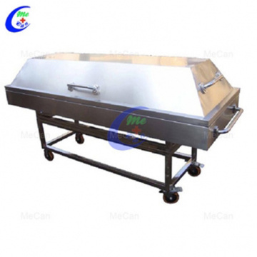 Stainless Steel Funeral Equipment Mortuary Trolley